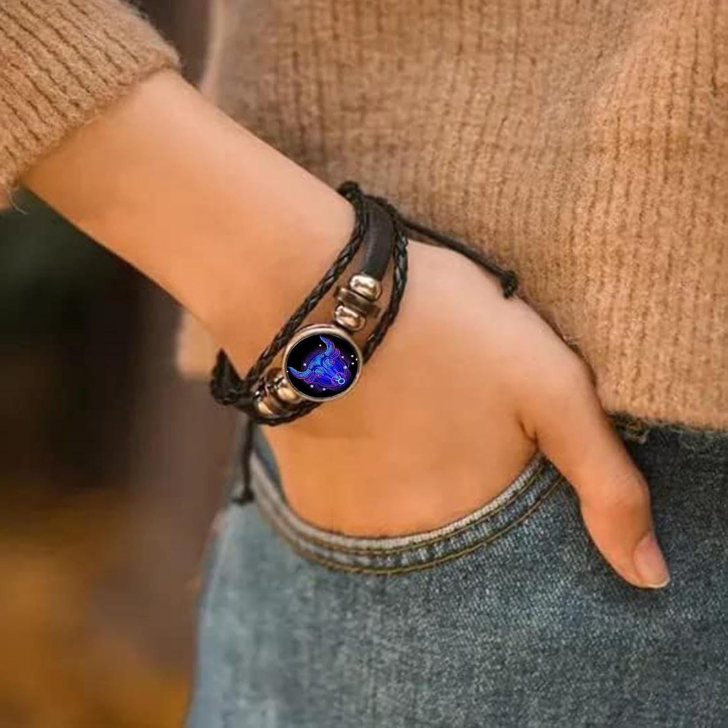 Adjustable Zodiac Sign Powerful Manifestation Bracelet (Energized)